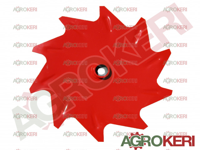 cultivator row protector star,left, Super-Crop, Multicrop