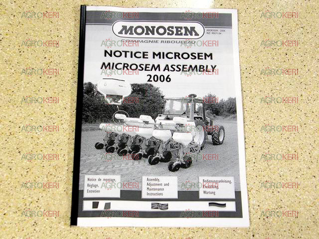MON alkatrész katalógus, Microsem 2006 MONOSEM
