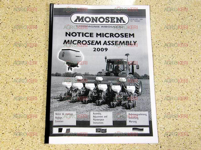 MON alkatrész katalógus, Microsem 2009 MONOSEM