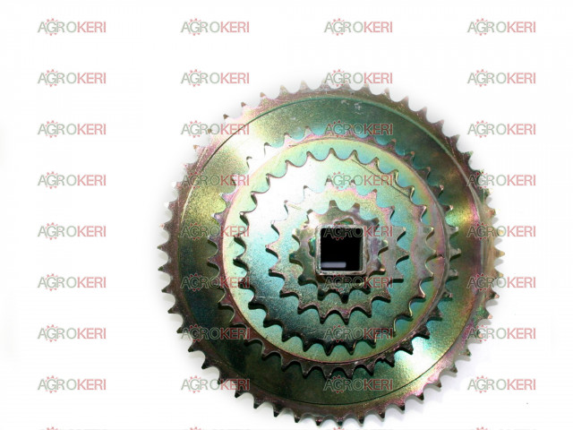 sprocket group (for hexagon shaft) 9641