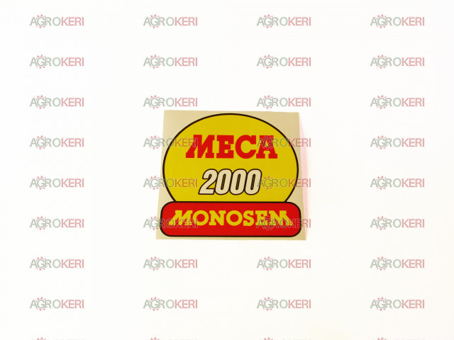 MON matrica Meca 2000 (öntapadós) MONOSEM