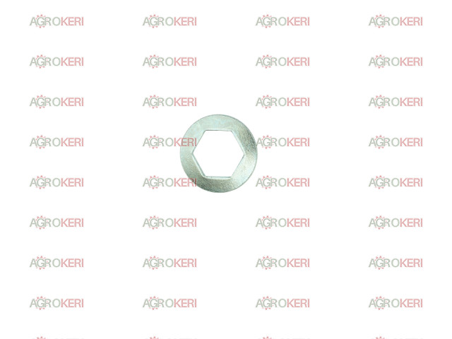 washer, hexagonal (23x41x2)