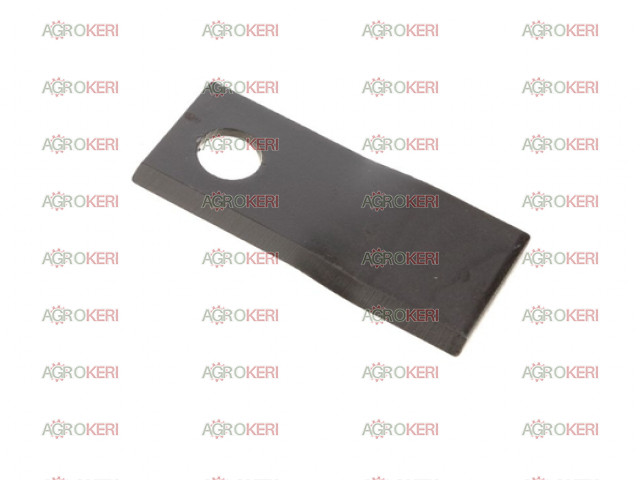 Krone fűkasza penge jobb, (forgókés) 112x48x4mm, Furat:19mm