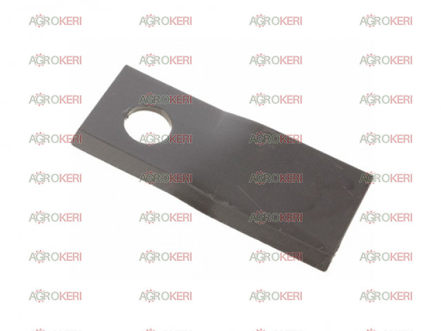 Claas fűkasza penge jobb, (forgókés) 114x48x4mm, Furat:19mm