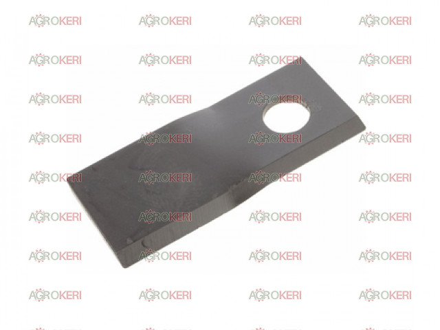 Claas fűkasza penge bal, (forgókés) 114x48x4mm, Furat:19mm
