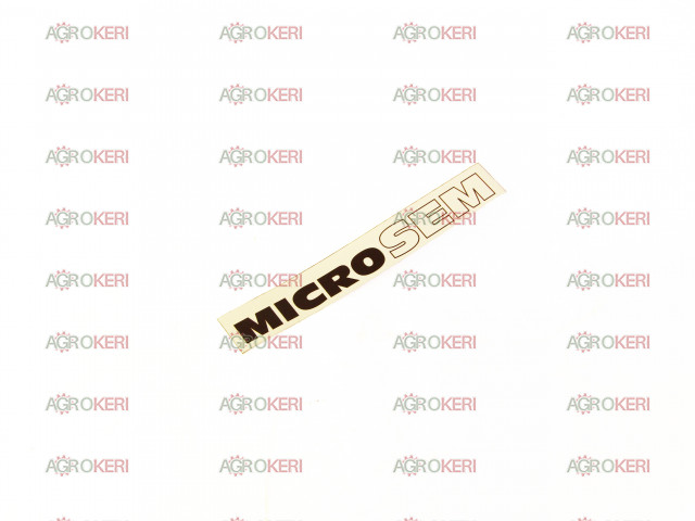 sticker for microsem lid