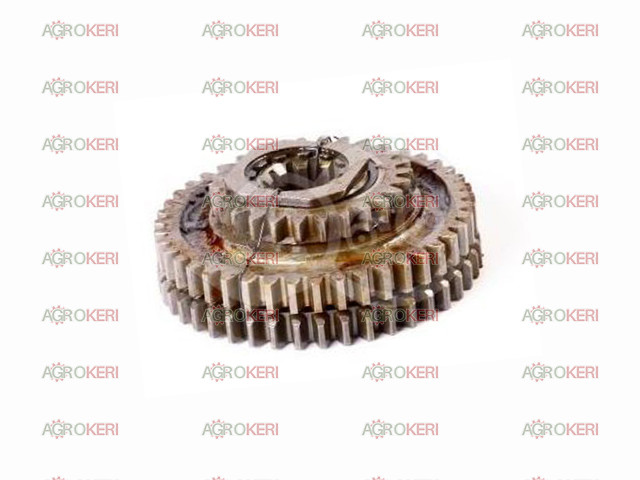 MTZ fogaskerék 060 Z=43/43/23 pár (iker, szerelt), 50-es