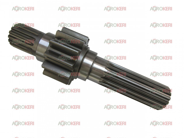 MTZ fogaskeréktengely 053 bal (hosszú), 315 mm