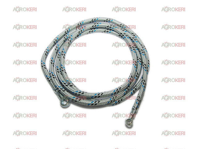 MTZ üzemanyag túlfolyócső új típus (D=10/14 mm, L=260 cm) páncélozott