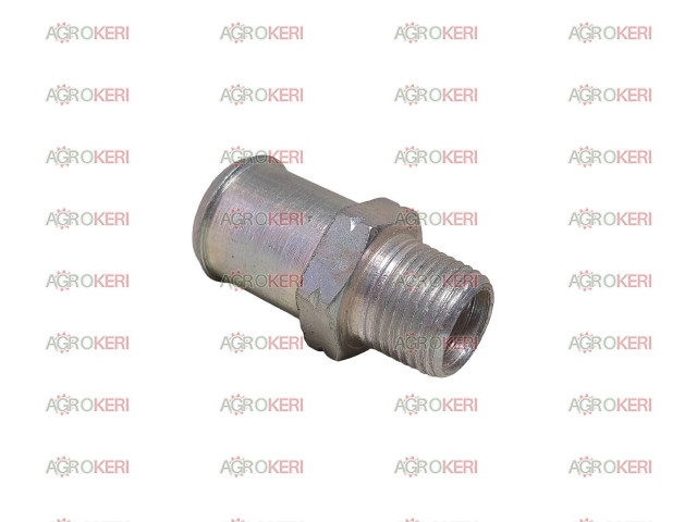 MTZ vízszivattyú csőcsatlakozó alucsőhöz (3/8-os csővég) (20mm)   