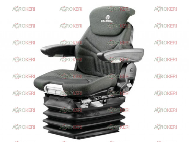 Vezetőülés Grammer Maximo Comfort Plus (12V-os, levegős, fejtámla és kartámaszos)