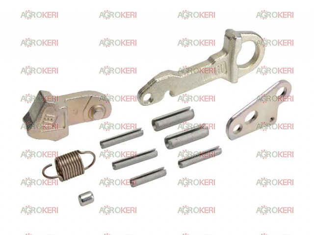 zárókampó reteszelőkilincs javítókészlet, Cat.2 FR (CBM), 18 mm széles