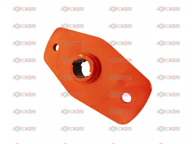 Oros stalk shredder blade holder 024 upper (2-blade)