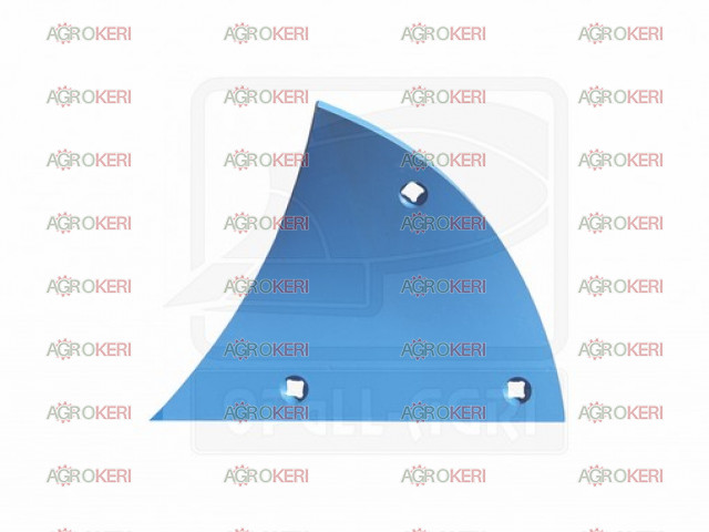 Lemken mouldboard insert, left, B2K, OPaLL-AGRI