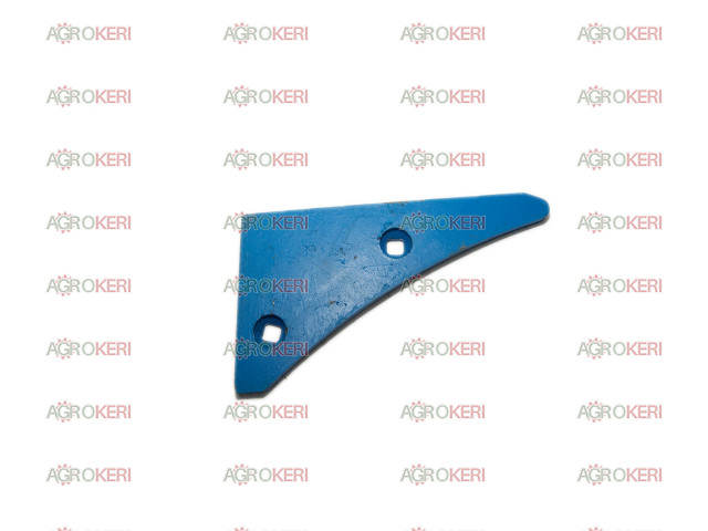 Lemken share blade insert, right, AK10 (120x10x207)