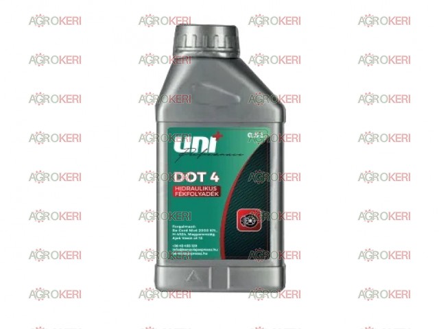 fékfolyadék UNI+PERFORMANCE DOT4 0,5kgg