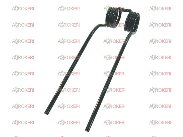 Rotary rake spring tine for Deutz-Fahr