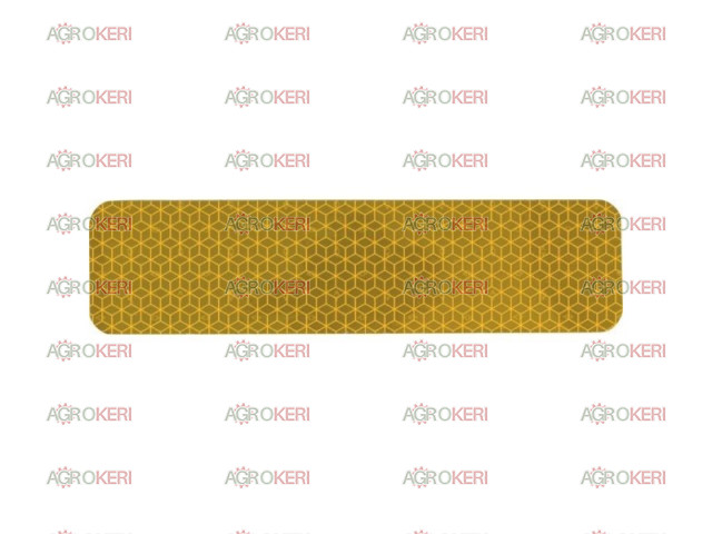 Fényvisszaverő csík sárga 50x200mm