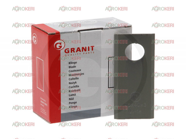 RK fűkasza penge (96x40x3mm) Granit