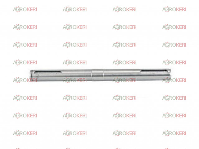 Lengyel fűkasza ékszíjtárcsa tengely L=260mm