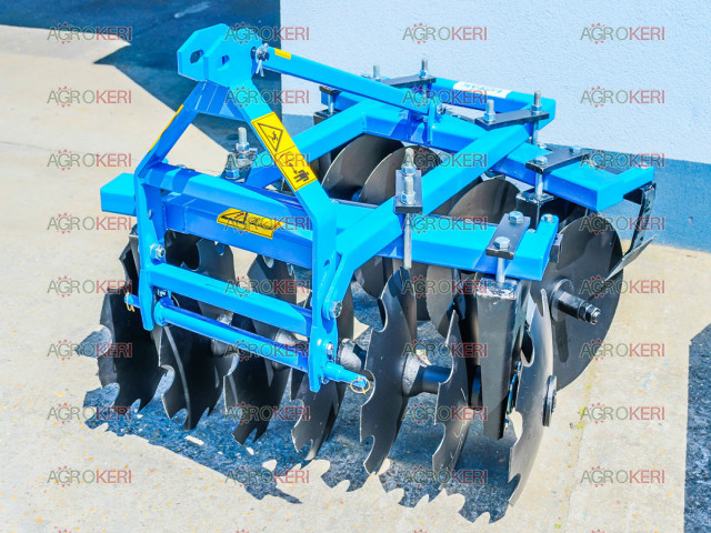 Tárcsa 110cm függesztett kistraktorhoz 
