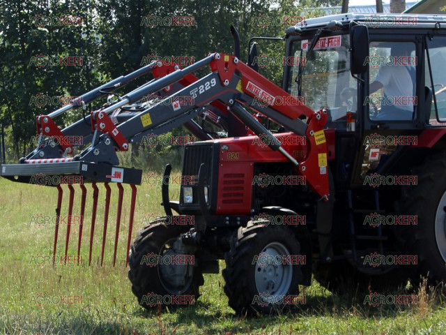Homlokrakodó Metal Fach T229 (MTZ traktorra)