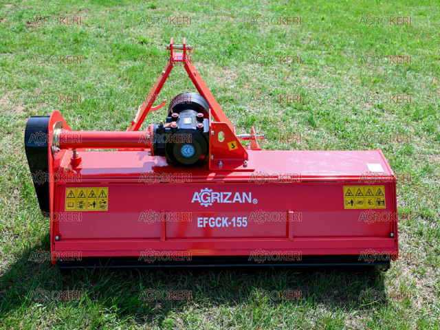 Szárzúzó / Mulcsozó, 155 cm-es, EFGC-K, (kalapácsos) AGRIZAN