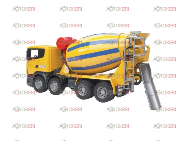 játék betonkeverő tehergépkocsi MB Arocs, Bruder