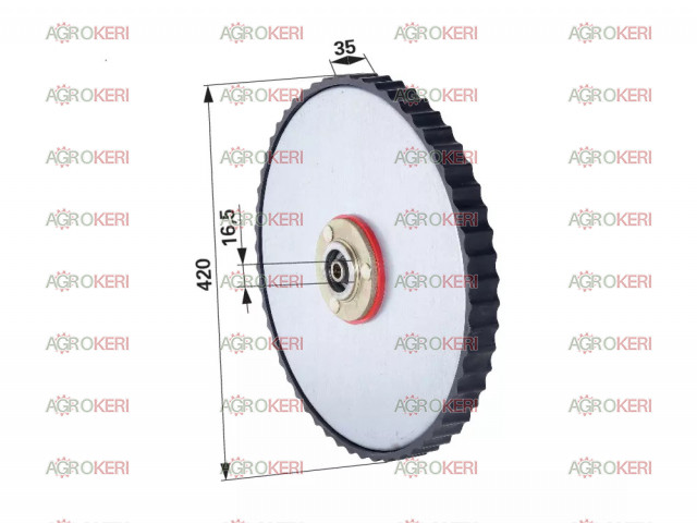 Behúzó görgő burgonyafelszedőhöz Grimme
