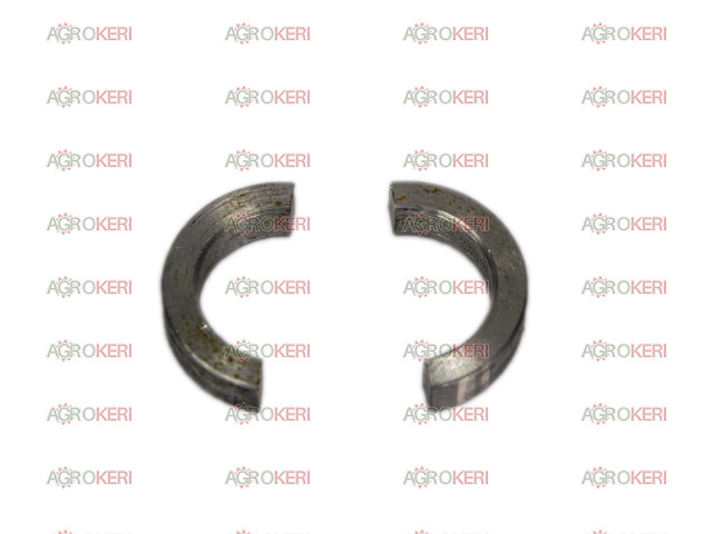 MBP pótkocsi félgyűrű párban, belső gyűrű (vonórúdfej rögzítő) 