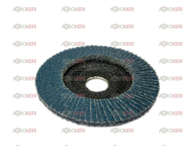 lamellás csiszoló INOX, acél és ALU munkadarabok csiszolására,125×22,2mm; P100