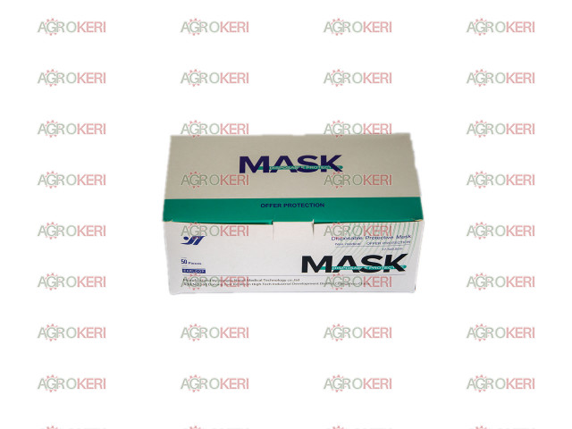 Egészségügyi maszk egyszer használatos (szájmaszk) 50db