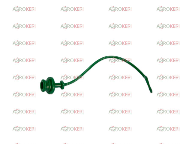 Hidraulika gyorscsatlakozó porvédő dugó (zöld)