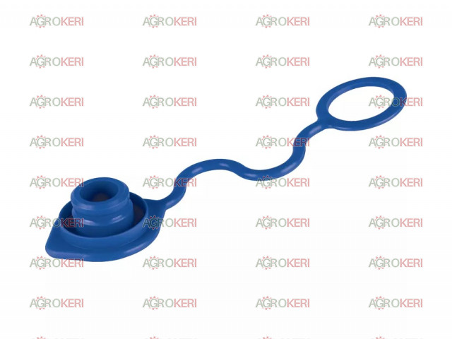 Hidraulika gyorscsatlakozó porvédő dugó (kék)