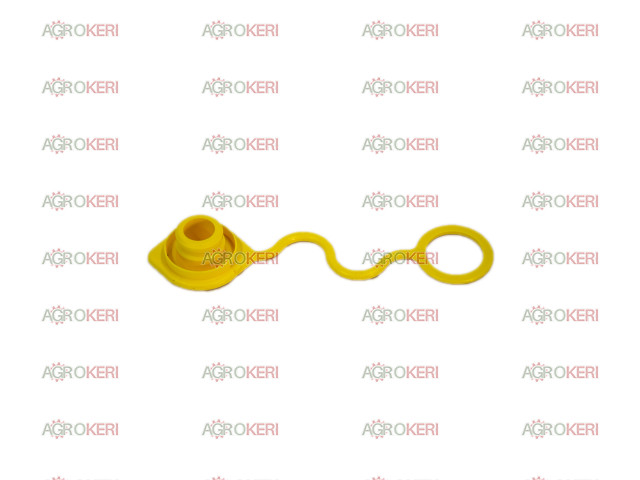 Hidraulika gyorscsatlakozó porvédő dugó (sárga)