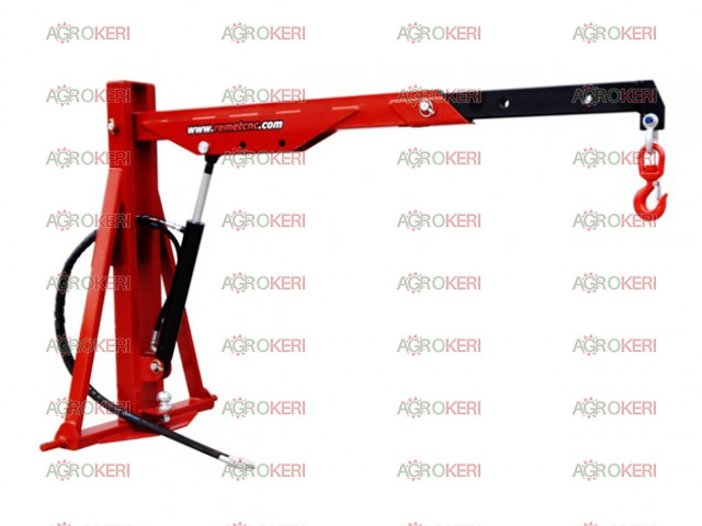 Big-Bag zsákemelő, farönk emelő mechanikus gémmel, 800 kg