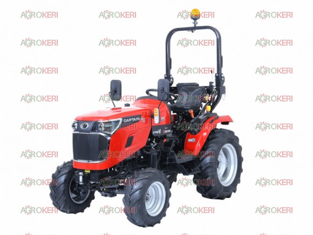 Captain 263 traktor, 4 kerék hajtású, széles agri gumiabroncsokkal