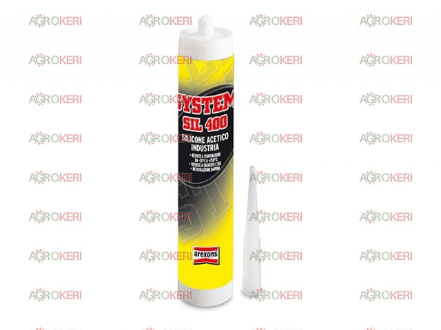 System SIL 400 szilikon tömítő, fekete, 310ml