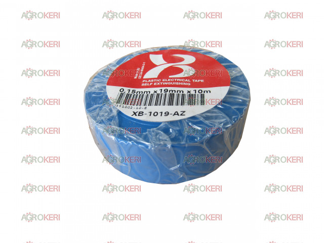 szigetelőszalag 10m/19mm kék