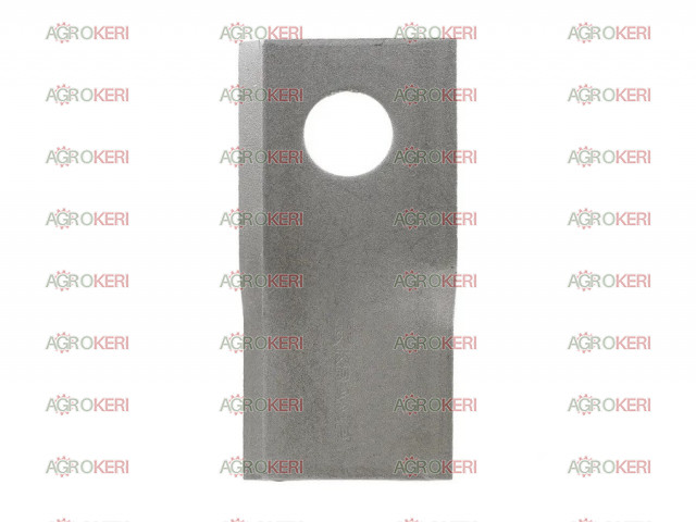 Niemeyer fűkasza penge jobb, (forgókés) 100x40x3mm, Furat:19mm