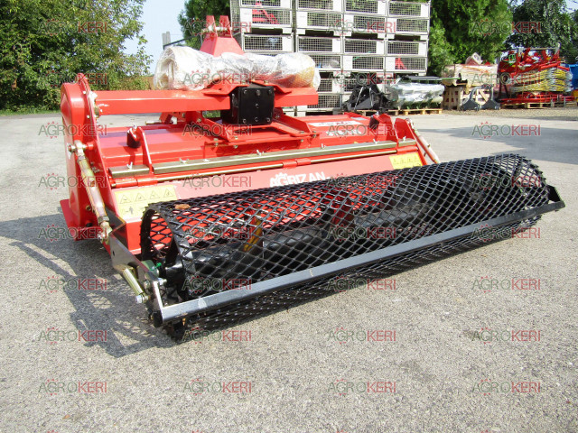 Talajmaró SB-145, fordított forgásirányú, hengerrel, AGRIZAN, Kőlenyomó talajmaró