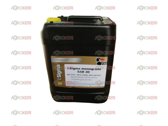 Motorolaj Agip / ENI I-Sigma Monograde 40, 10liter