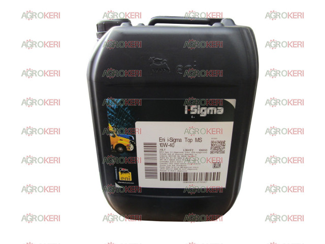 Motorolaj Agip / ENI I-Sigma Top MS, 10w-40, 20liter