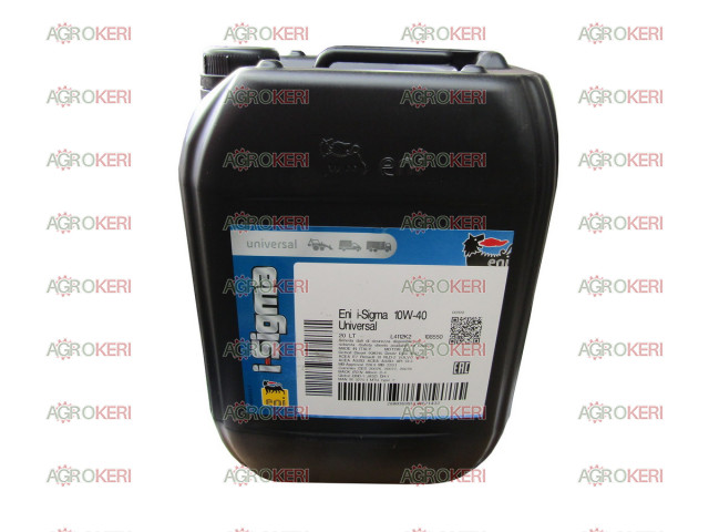 Motorolaj Agip / ENI I-Sigma Universal 10w-40, 20liter