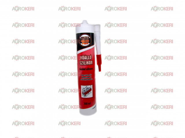 Hőálló tömítő paszta 300ml (piros) 