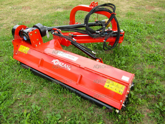Szárzúzó / Mulcsozó / Rézsűvágó, 165 cm-es, AGRIZAN (kalapácsos, kardántengellyel) AGLK