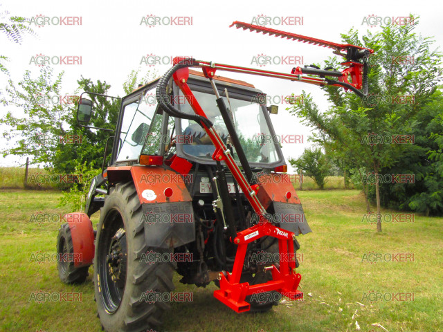 Alternáló kasza, sövényvágó, traktor után, 1,8 méteres, AGRIZAN