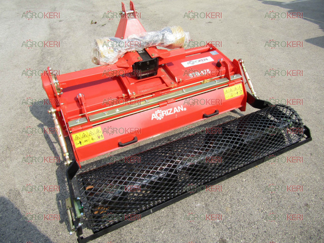 Talajmaró SB-125, fordított forgásirányú, hengerrel, AGRIZAN, Kőlenyomó talajmaró