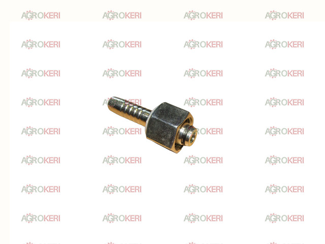 Hidraulika hollanderes csőcsatlakozó, egyenes, M18x1,5 DN10, AGR Powerflex