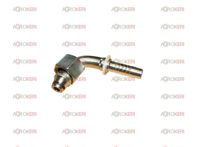 Hidraulika hollanderes csőcsatlakozó, 90 fokos, M18x1,5 DN10, AGR Powerflex